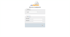 Desktop Screenshot of myadmin.silihost.hu